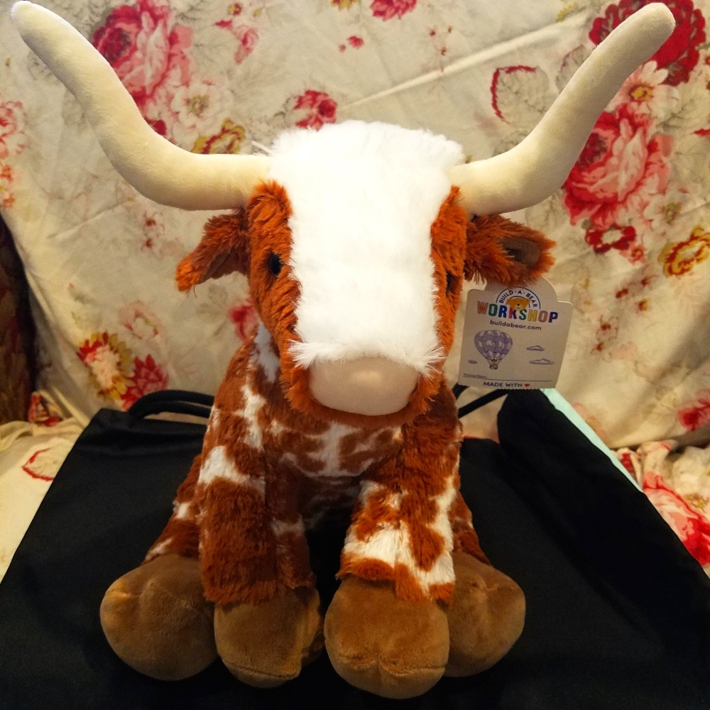 NWT Build A Bear Longhorn